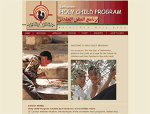 Tablet Screenshot of holychildbethlehem.org